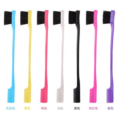 2021 Personalized 7 Colors Eyelash Edge Brush Best Makeup Brushes Eyebrow Brush With Comb