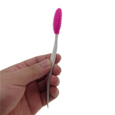 Mini Silicone Nose Blackhead Remover Face Exfoliating Brush Facial Deep Cleansing Brush