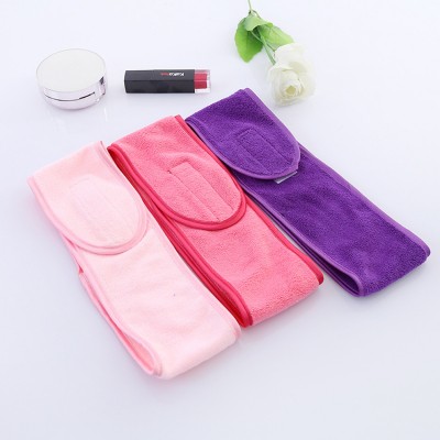 Hot selling microfiber Yoga sports girl shower head bands hair towel